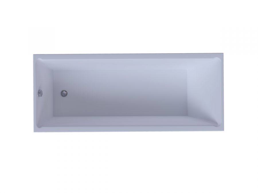 Акриловая ванна Aquatek Лайма 170x70 прямоугольная, без каркаса и экрана