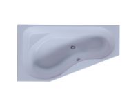 Акриловая ванна Aquatek Медея 170x95 асимметричная, левая, с каркасом, без гидромассажа