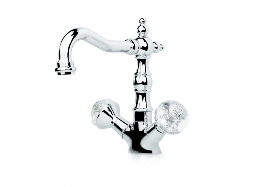 Изображение Смеситель для раковины Boheme Flora 272-FL вентильный