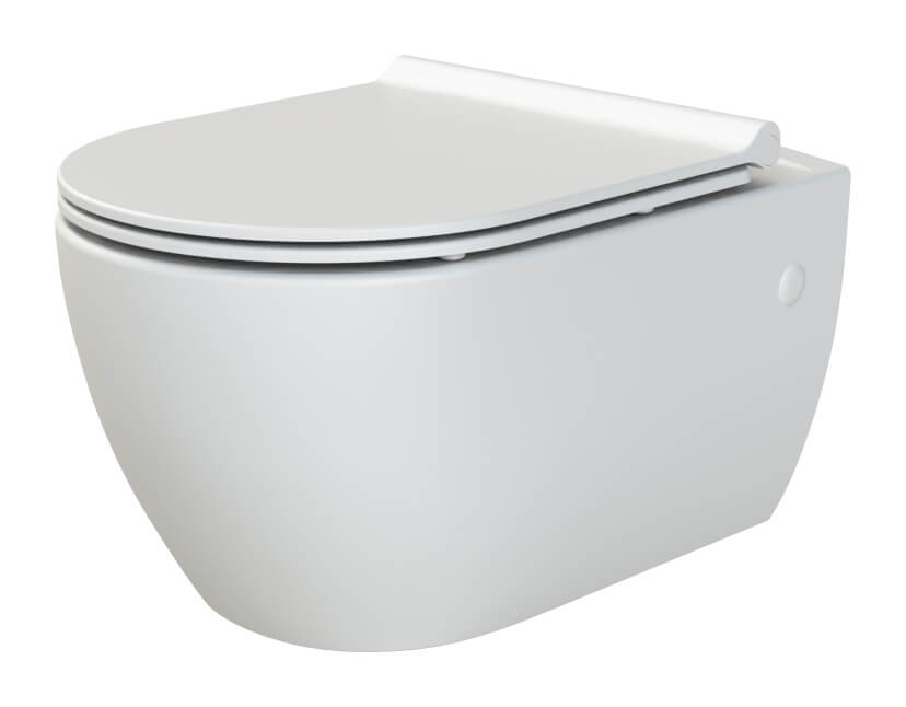 Подвесной унитаз с сиденьем Boheme Bianca 963 цена от 46 946 ₽ Фото Подвесной унитаз с сиденьем Boheme Bianca 963