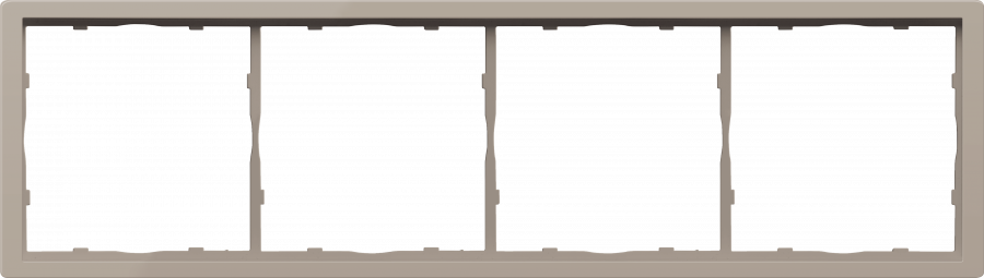 Рамка 4-я, матовый кашемир, серия R98