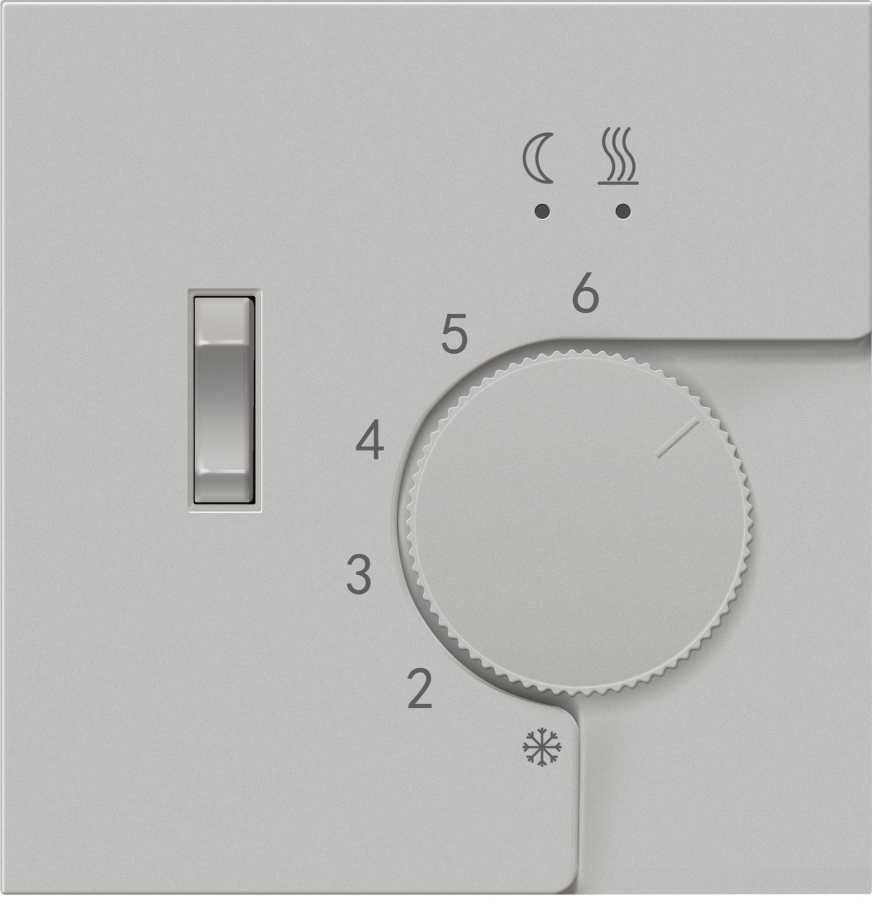 Накладка для регулятора температуры пола DTEF231, матовый серый, серия R98