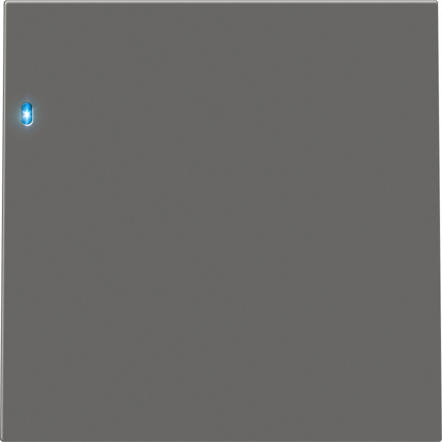 Клавиша 1-я с подсветкой, матовый шоколад, серия R98