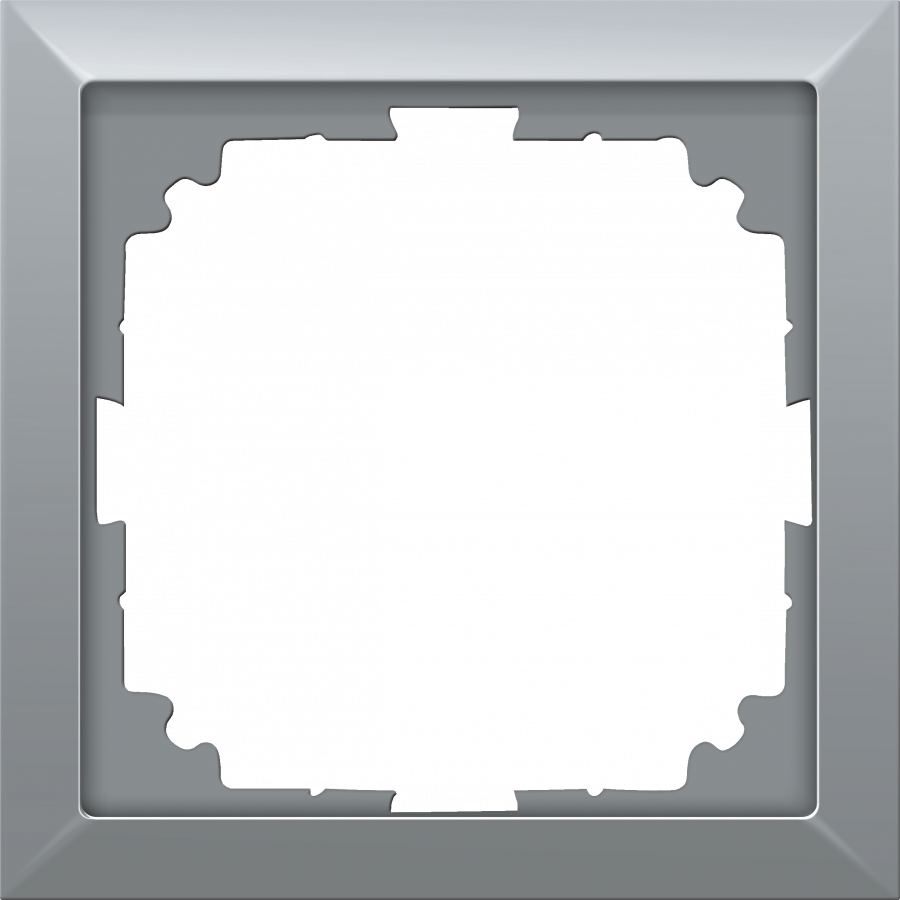 Рамка промежуточная для монтажа устройств 55х55, алюминий, серия R98