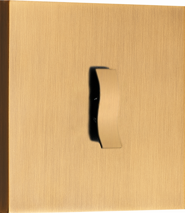 Выключатель звонкового типа на 1 тумблер, клавиша Wave, 10AX 250V, латунь, серия N96