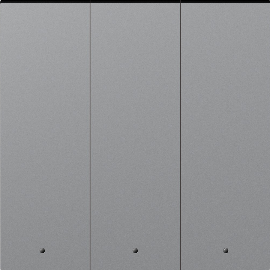 Клавиша 3-я с подсветкой, матовый серый, серия A07