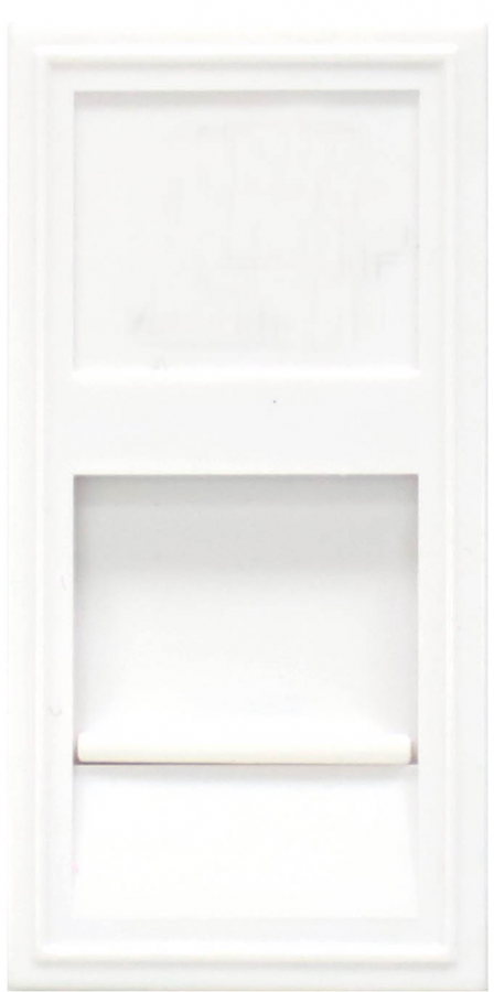 Розетка DEC RJ45 UTP кат.5e, 1мод., бел. (22.5х45мм)