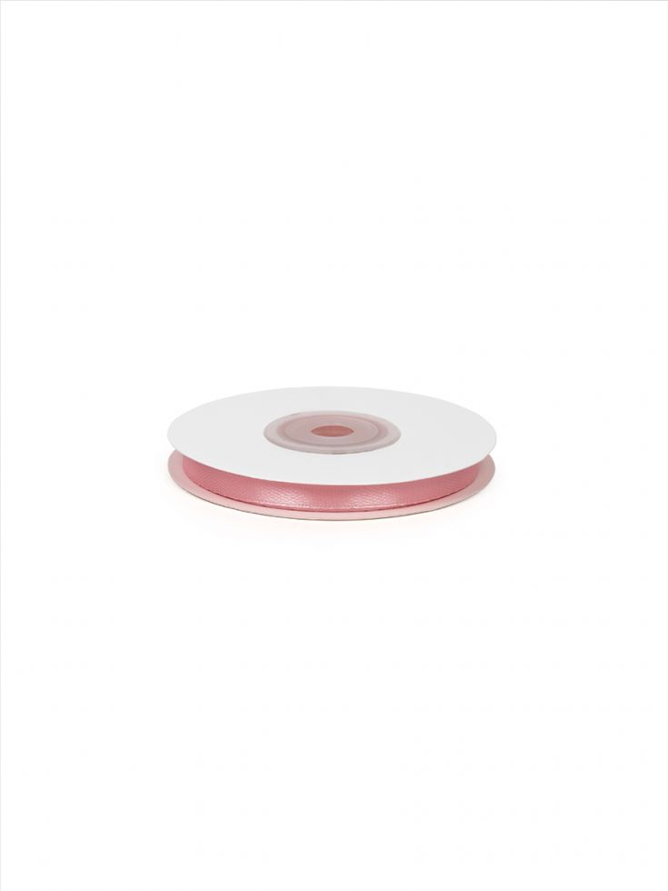Лента атласная IDEAL цвет 3058 пыльно-розовый (ЛА.IDEAL-3058)