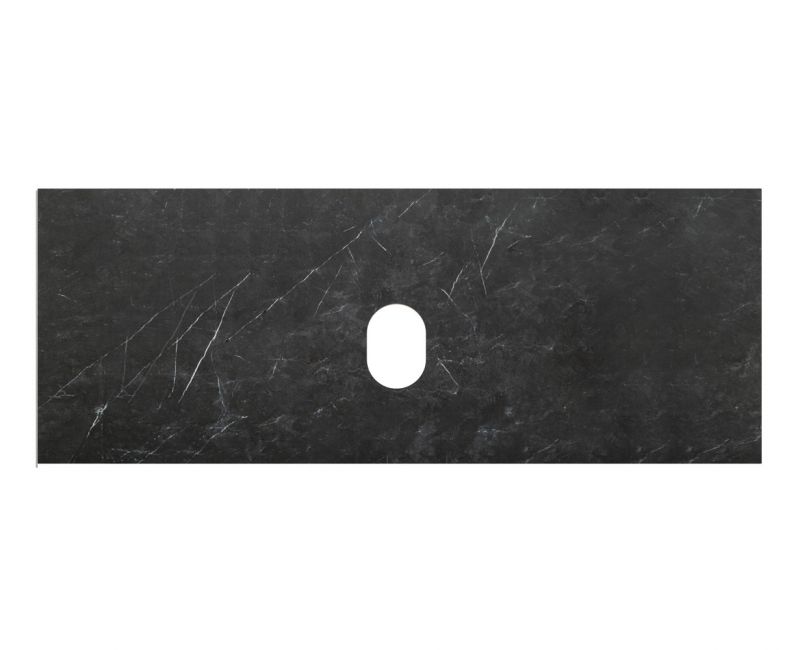 Столешница из керамогранита BelBagno KEP-120-MNO-W0 Marmo Nero Opaco