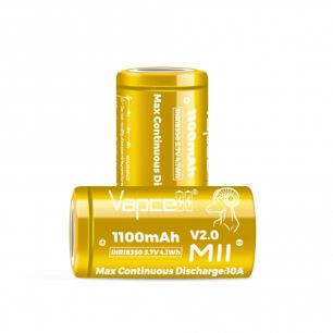 Vapcell M11 INR18350 1100mah 10A V2.0, аккумуляторная батарея