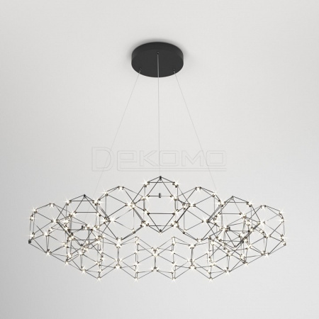 Подвесная люстра Uma 90169/15 черный жемчуг