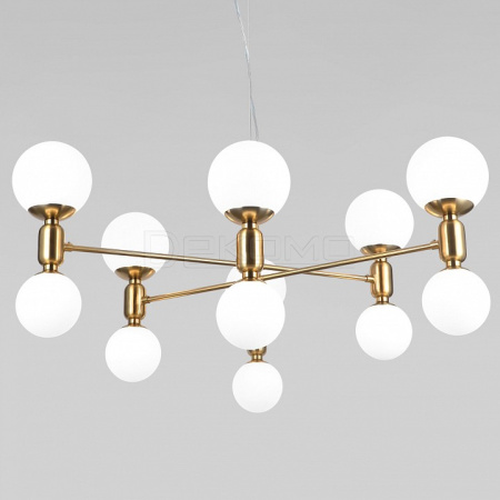 Подвесная люстра Bubble 30182 латунь