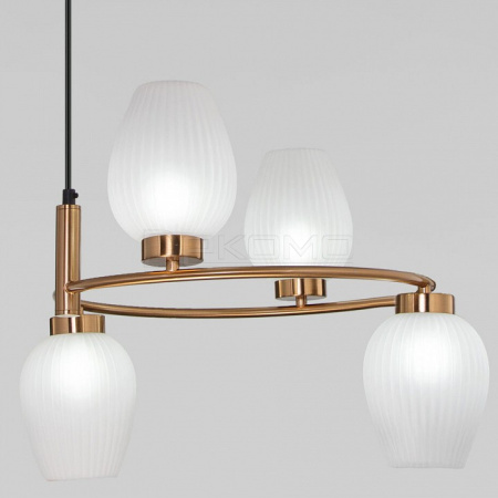 Подвесная люстра Alva 30183/4 латунь