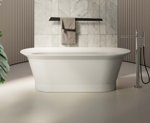 Ванна отдельностоящая Antonio Lupi OASI OASI10 168х73 см из материала Cristalplant ФОТО