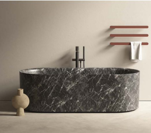 Изображение Отдельностоящая ванна Antonio Lupi NEBULA из камня 175х80 см