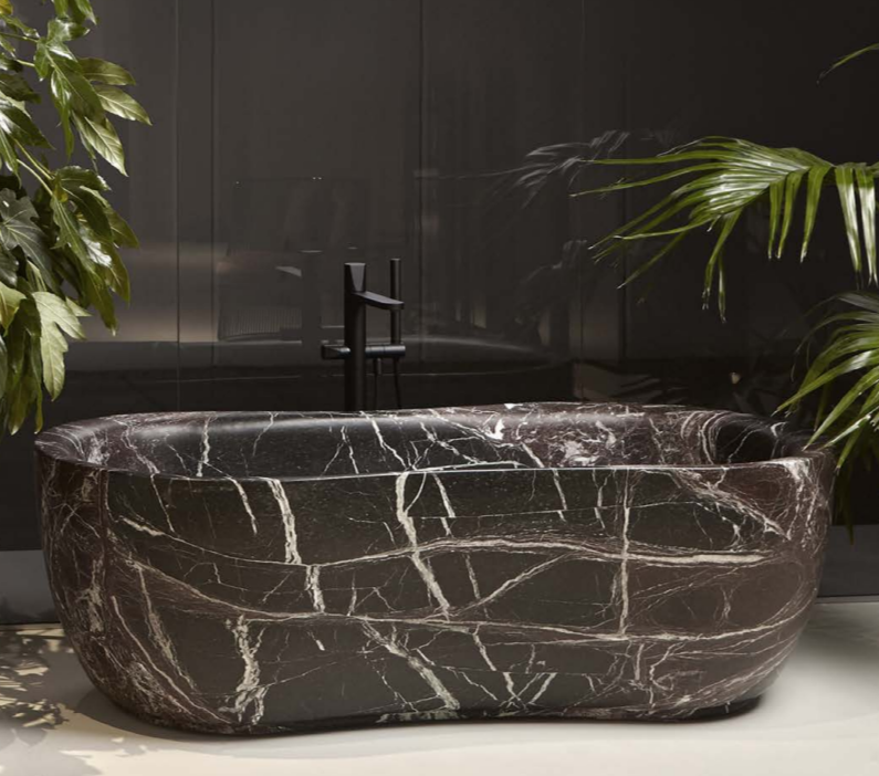 Изображение Отдельностоящая ванна Antonio Lupi FIDA из камня 170х80 см