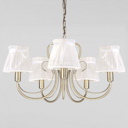 Подвесная люстра 60061 60061/5 античная бронза