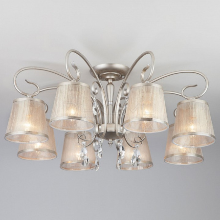 Потолочная люстра Liona 60065/8 серебро