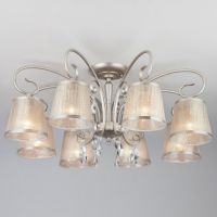 Потолочная люстра Liona 60065/8 серебро