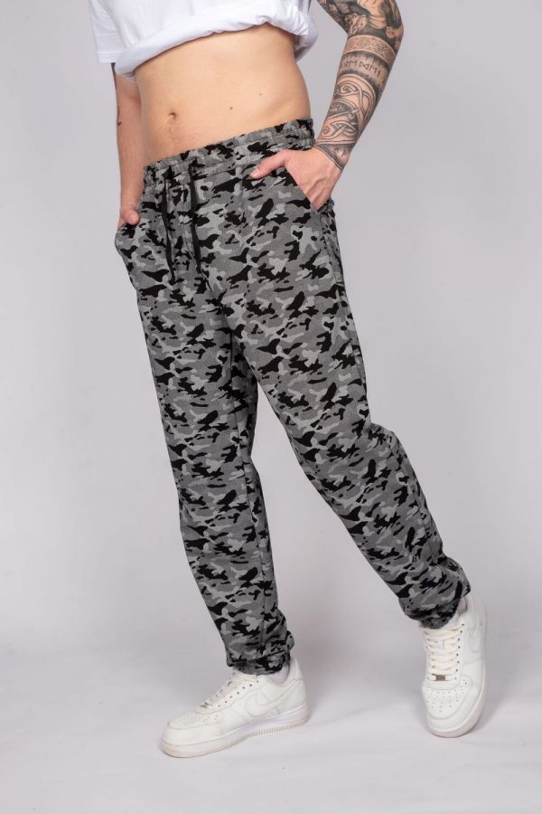 Брюки джоггеры мужские 1168 [темно-серый]