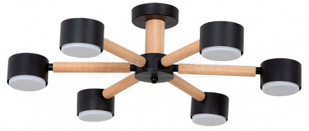 Потолочная люстра TENDA A1624PL-6BK