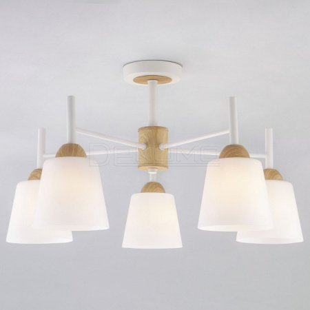 Люстра на штанге Fresco 70085/5 белый