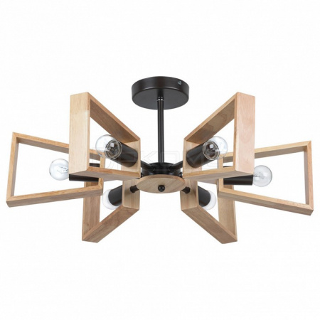 Люстра на штанге Brussels A8030PL-6BK