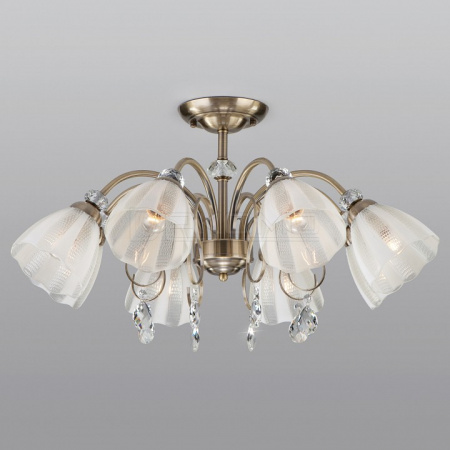 Люстра на штанге Floranse 30155/8 античная бронза