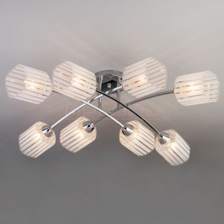 Люстра на штанге Ruby 30125/8 хром