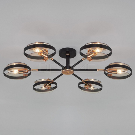 Люстра на штанге Gallo 70121/6 черный