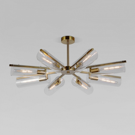 Люстра на штанге Trompeta 70144/8 латунь