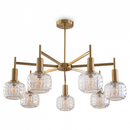 Люстра на штанге Fero FR5366CL-07BS