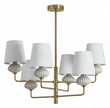 Люстра на штанге Ceramics FR2029PL-06BS