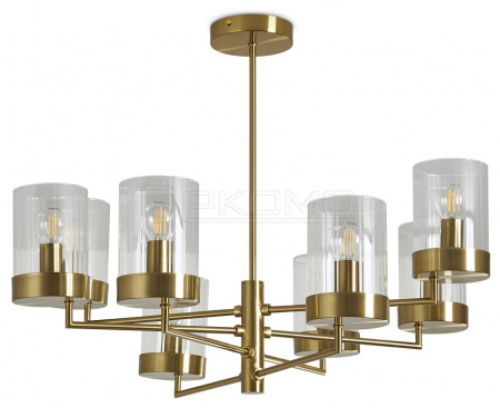 Люстра на штанге Clip FR5426PL-08BS