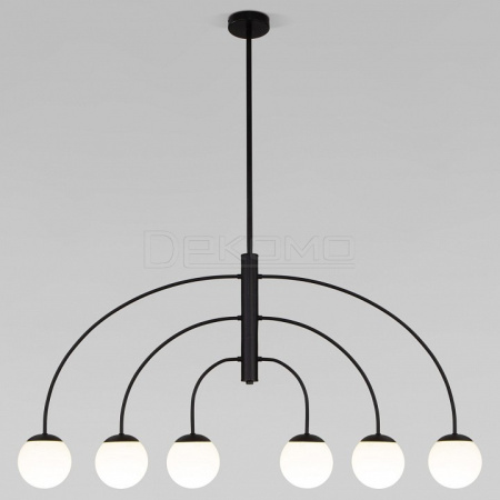 Люстра на штанге Cenacolo 30179/6 черный