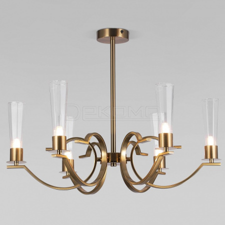 Люстра на штанге Rosher 60141/6 латунь