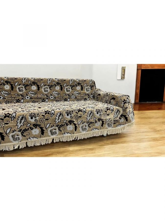 Ковровое покрывало , дивандек 180х220 см.,бежевый