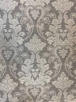 Чехол на 3-х местный диван  без оборки Жаккард  ,Серебро