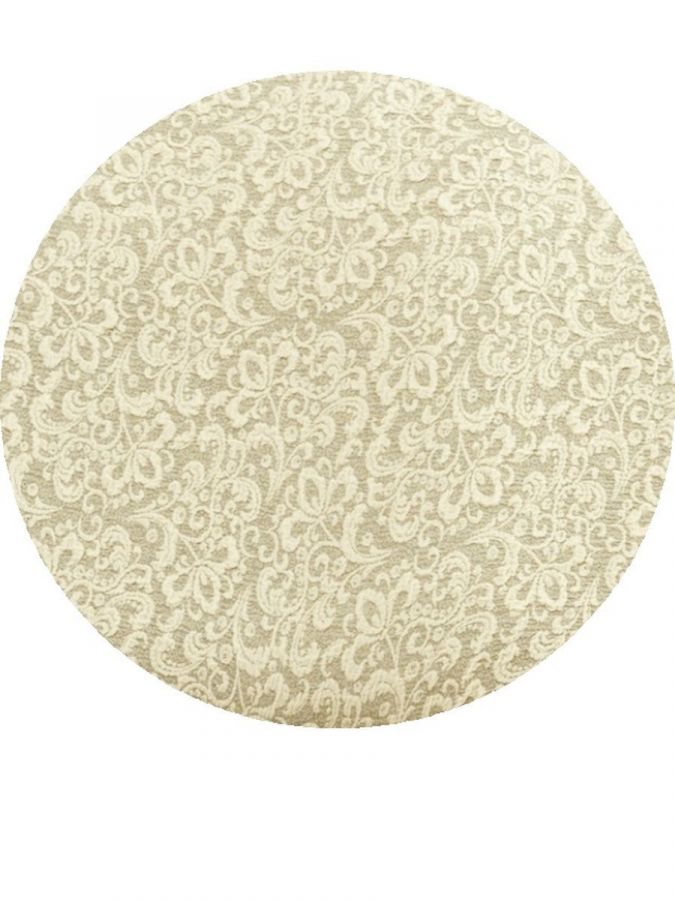 Чехол на 3-х местный диван  без оборки Жаккард  ,Ваниль