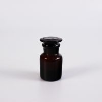 Склянка (штанглас) Labdevices, 30 мл, темное стекло, с притёртой пробкой, широкое горло