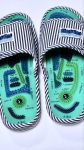Тапочки женские и мужские массажные акупунктурные Шиацу, на липучках 39-41 р-р