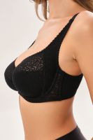 Бюстгальтер кружевной OIRO Molly 2805 [черный]