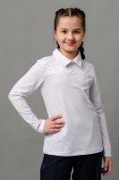 Миранда блузка детская дл. рукав [белый]