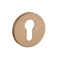 Накладка круглая под цилиндр Stile PZ R светло-коричневый