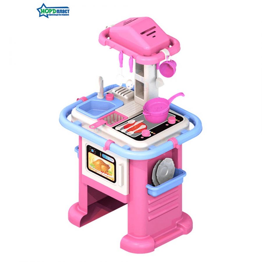 "Волшебная Хозяюшка": кухонный набор №4 (кухня (94 см)+ набор посудки)