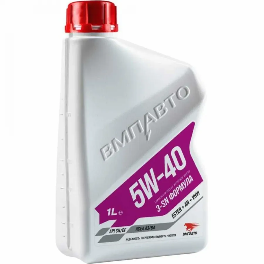 ВМПавто MOTIVE API SN/CF A3/B4 5W-40, 1л