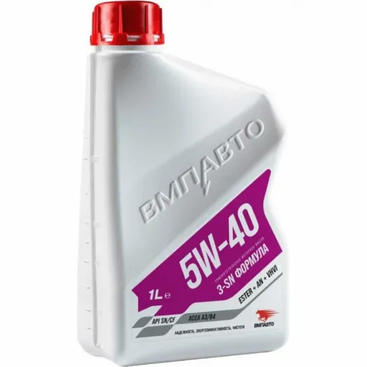 ВМПавто MOTIVE API SN/CF A3/B4 5W-40, 1л