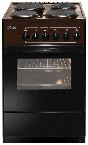 Электрическая плита Лысьва ЭП 411, коричневая