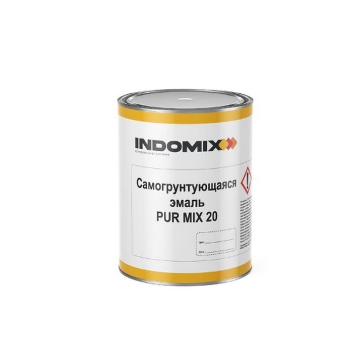 Indomix PUR MIX 20 биндер Самогрунтующаяся эмаль, 4кг.