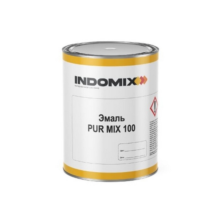 Indomix PUR MIX 100 биндер Эмаль, 3,5кг.
